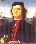 Portrait of Francesco delle Opere te PERUGINO, Pietro